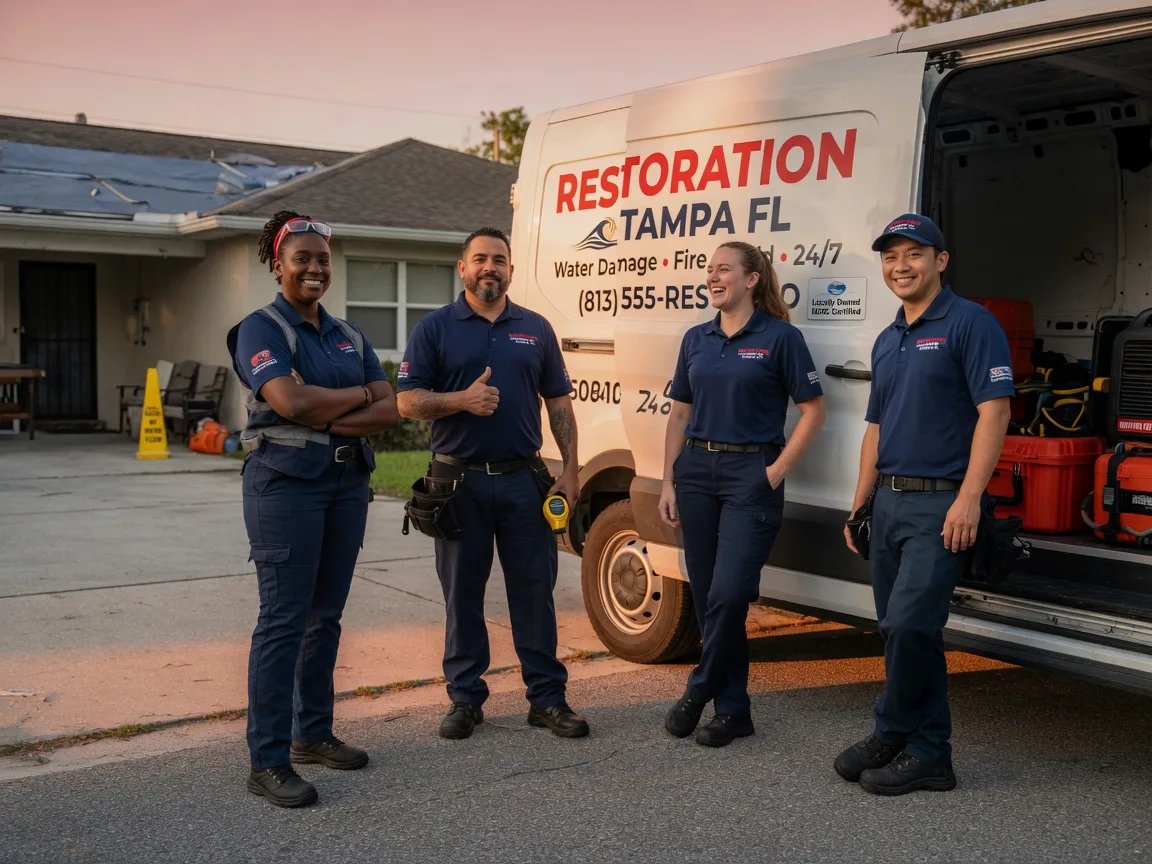 Water Damage Restoration company in Secretary, MD